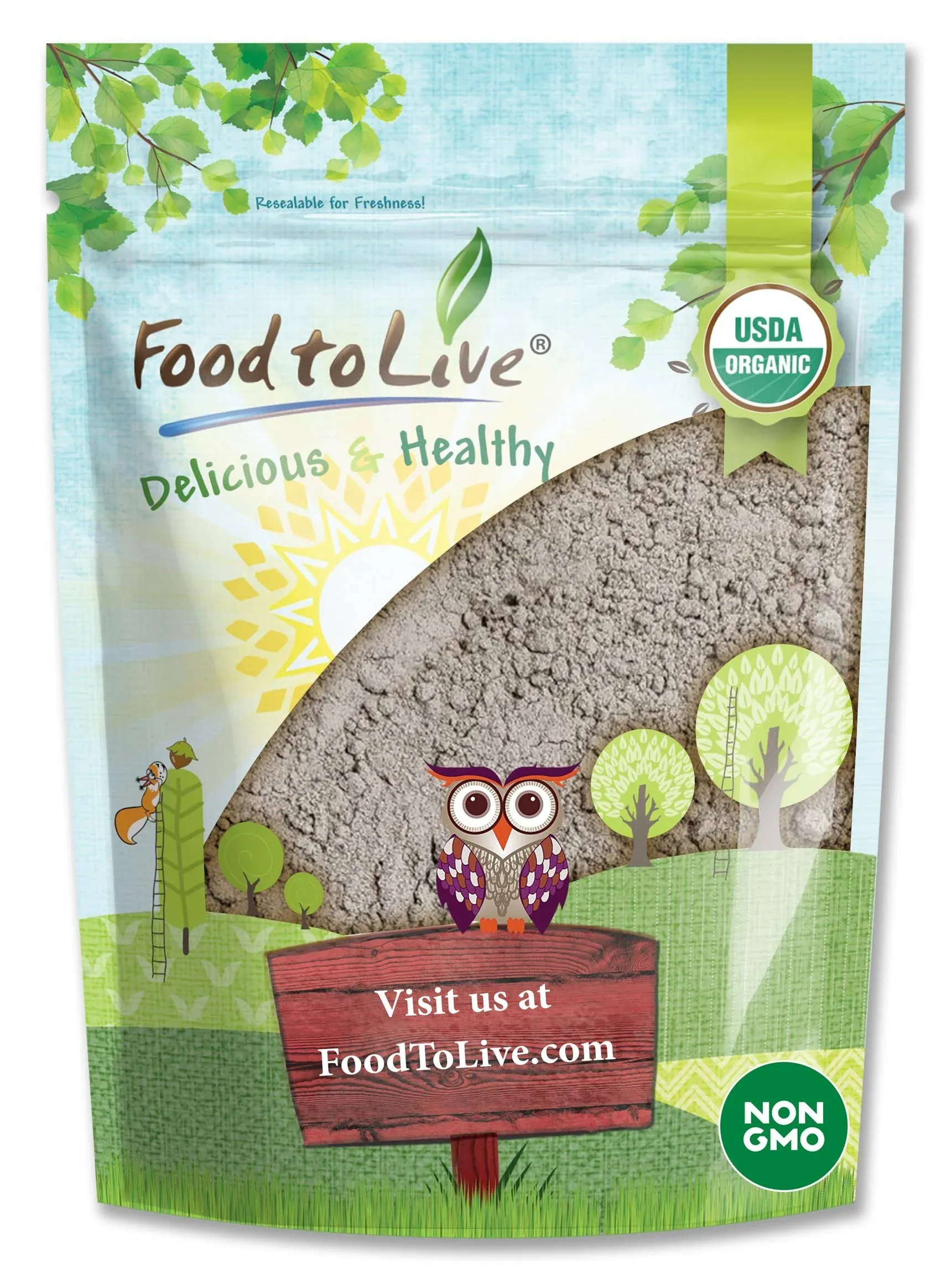 Food to Live Organic Clove Powder 1 Pound - Non-GMO Powdered Clove Pods Vegan Bulk Spice