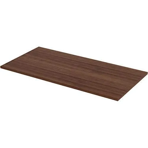 Lorell Quadro Straight Edge Walnut Tabletop (llr-16242) (llr16242)