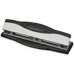 Staples Gripped 3-Hole Punch With Rubberized Comfort Grip Free Shipping