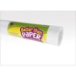 Teacher Created Resources White Better Than Paper Bulletin Board Roll, 4 x 12 Feet