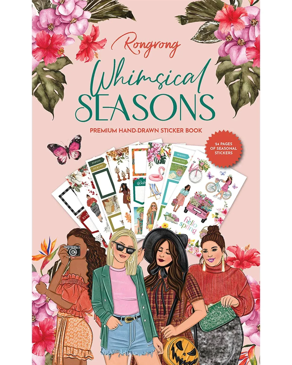 Whimsical Seasonal Sticker Book