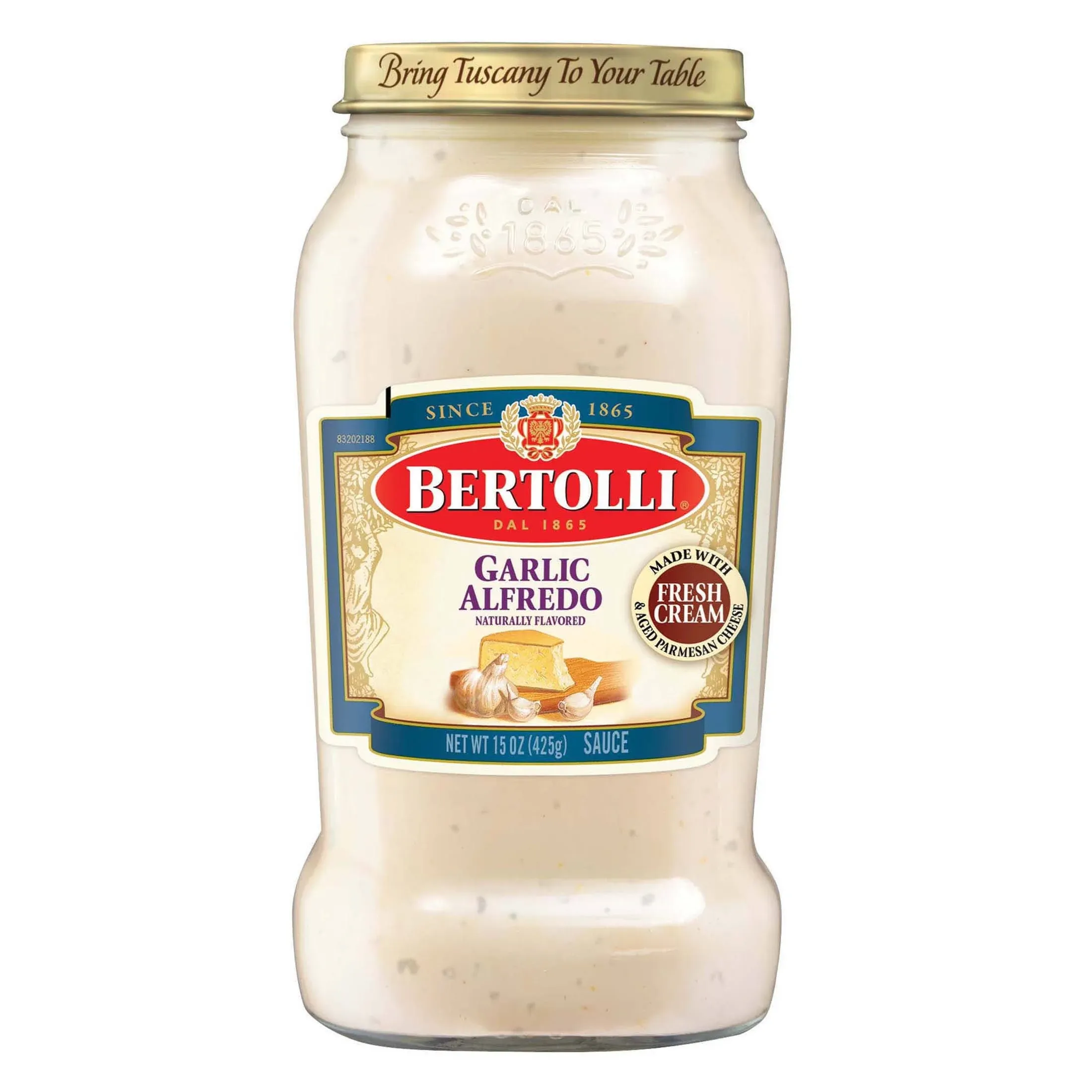 Bertolli Alfredo Sauce - 3 - 15 oz 425 g sauce