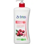 St. Ives Repairing Body Lotion Cranberry and Grapeseed Oil 21 oz, pack of 1... 