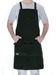 Hudson Durable Goods - Professional Grade Chef Apron for Kitchen, BBQ & Grill