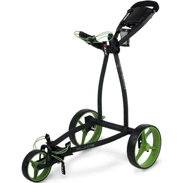 Big Max Blade IP Push Cart | Black/Lime