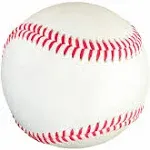 Blank Leather Baseball For Auto/Art/Youth Baseballs 1 Ball White NEW