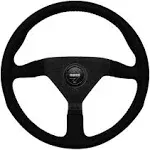 Momo Montecarlo Steering Wheel 320 mm - Black Leather/Black