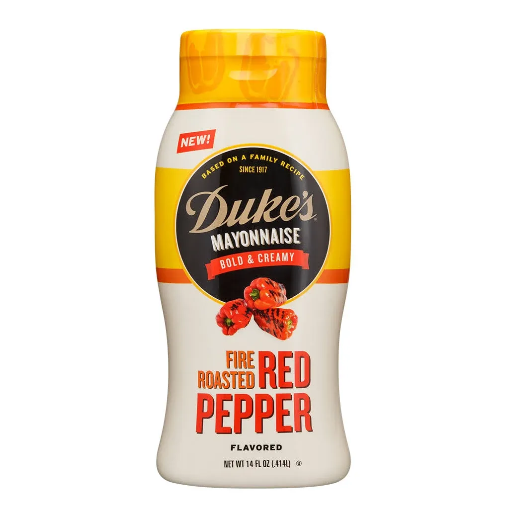 Duke's Mayonnaise, Fire Roasted Red Pepper - 14 fl oz