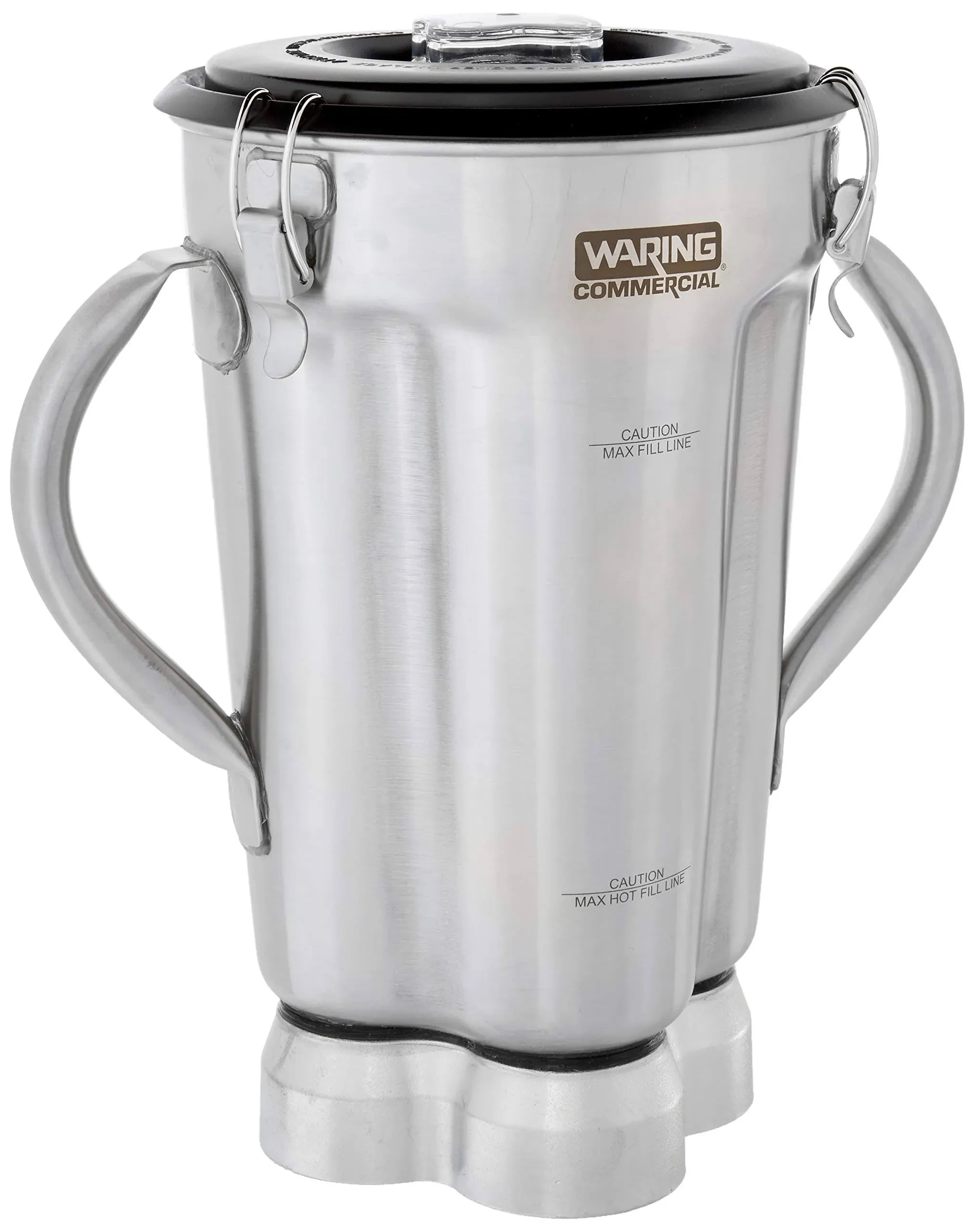 Waring CAC72 1 Gallon Blender Container with Vinyl Lid for Commercial Blenders