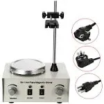 YaeCCC 1000ml Magnetic Stirrer Hot Plate Magnetic Mixer Stir Plate Lab Stirrers 2400 RPM