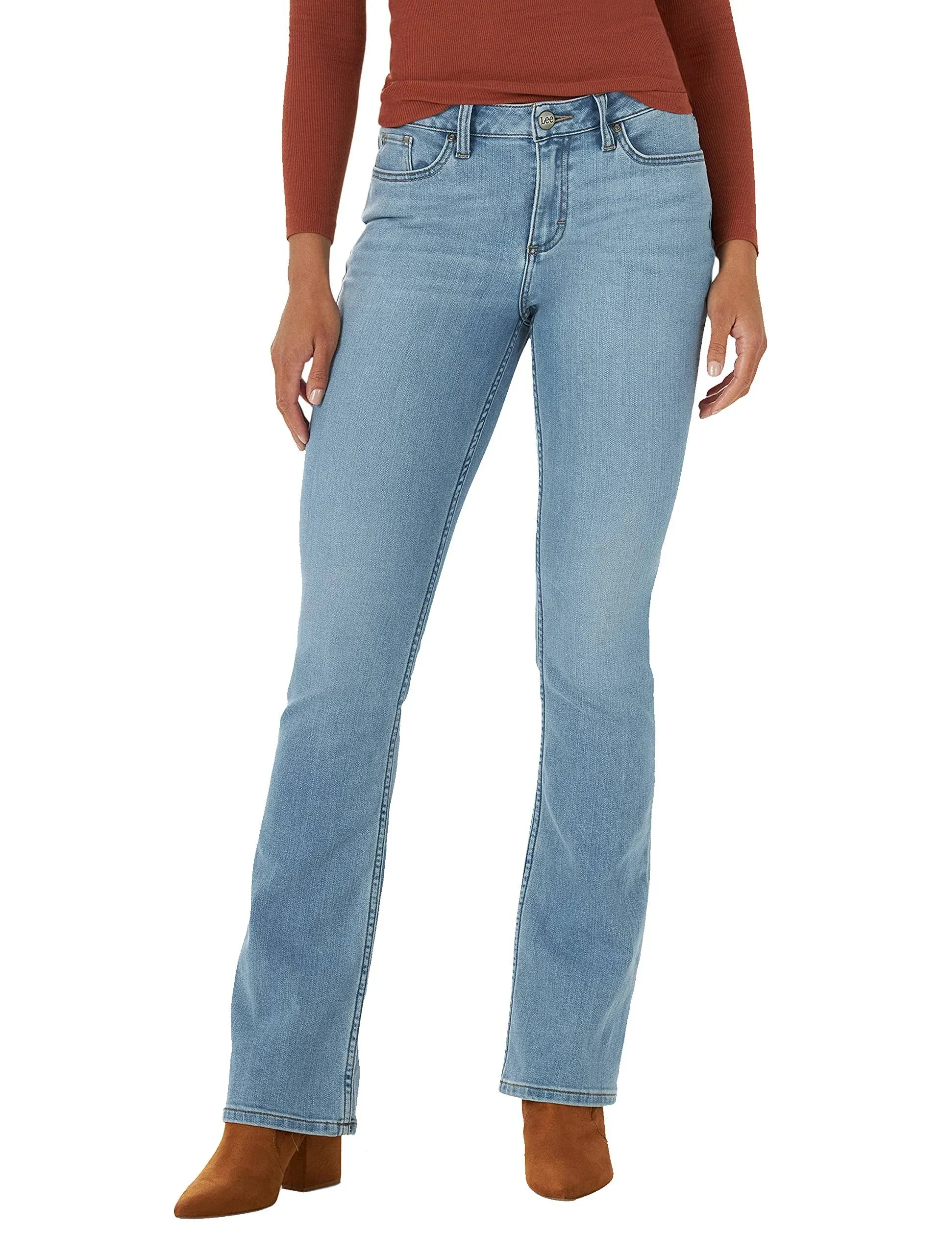 Lee Womens Legendary Mid Rise Bootcut Jean