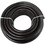 3&#034; Dia. Black Flexible PVC Pipe for Pools, Spas, Ponds and Water Gardens