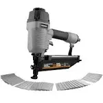 NuMax SFN64WN Pneumatic 16-Gauge 2-1/2&#034; Straight Finish Nailer with Nails 200...