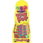 Ring Pop Individually Wrapped Bulk Lollipop Holiday Variety Pack – 24 Count Lollipop Suckers w/ Assorted Fruity Flavors - Fun Stocking Stuffers & Candy Gifts for the Holiday Season