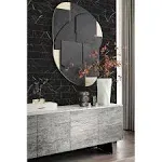 Avant Decor Bex Metro Matte Noir 4-in x 12-in Matte Composite Subway Peel and Stick Wall Tile (8-sq. ft/ Carton) | BM4M-ST02