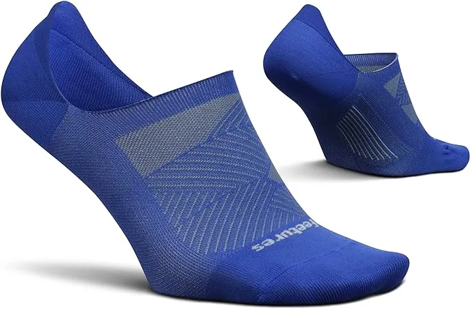 Feetures Elite Invisible Socks - Anti-Slip Sport Sock Liner with Targeted Compression - (1 Pair)