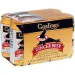 Goslings Stormy Ginger Beer - 6 pack, 12 fl oz cans