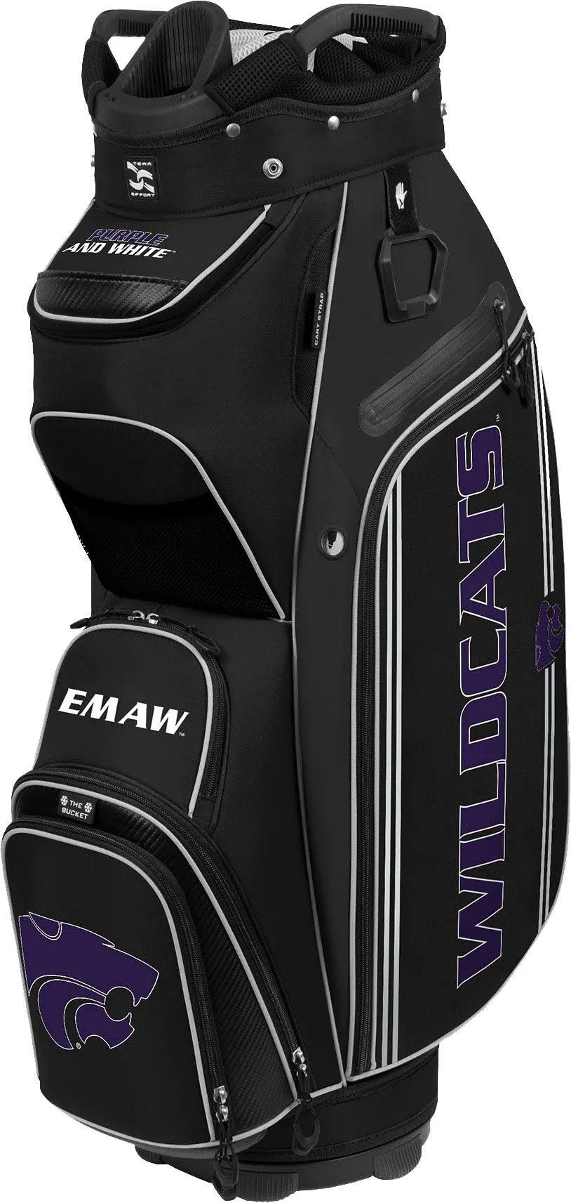 Team Effort Bucket III Cooler Cart Bag - Kansas State Wildcats