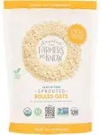 One Degree Organic Sprouted Rolled Oats 24 oz