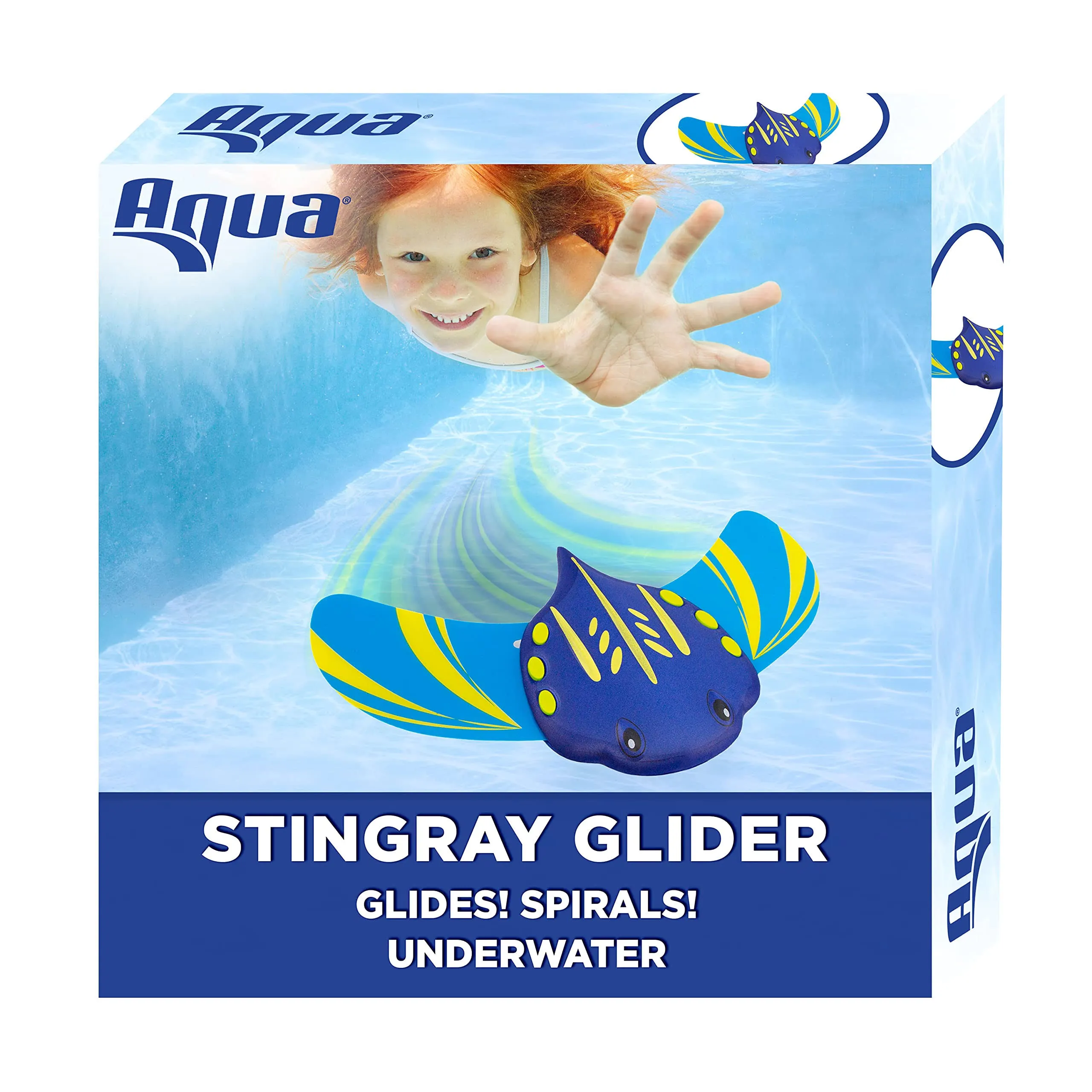 Aqua Stingray Underwater Glider Swimming Pool Toy Self-Propelled Ad