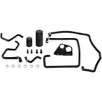 Mishimoto MMBCC-F35T-17SBE Oil Catch Can Fits Ford F-150 3.5L EcoBoost/Raptor 2017-2020 Black