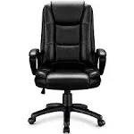 Vitesse Home Office Chair, 400 lbs Big and Tall Chair 8 Hours Heavy Duty Design, High Back Cushion Lumbar Back Support, Computer Desk Chair, Executive