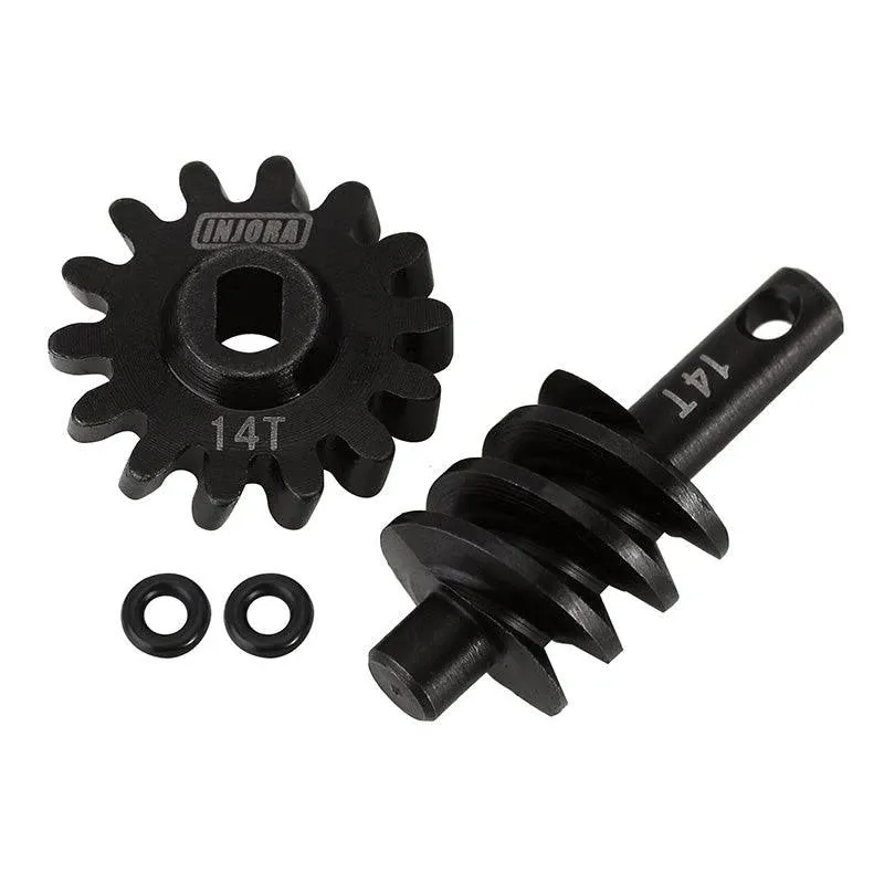 INJORA Overdrive Underdrive Gears 12T 13T 14T 16T OD/UD Gears for SCX24 AX24, 2 ...