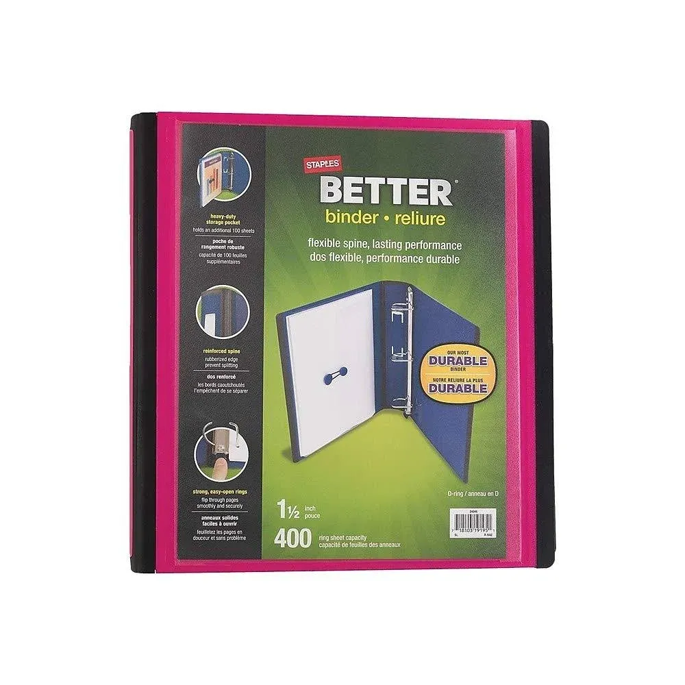 Staples Better Binder 3-Ring