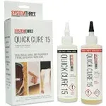 System Three Quick Cure 15 Minute Epoxy Adhesive