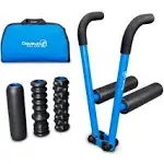 DoubleUP Roller Performance Kit - Muscle Massager with Lever-Action Pressure Control and Quick-Change Rollers