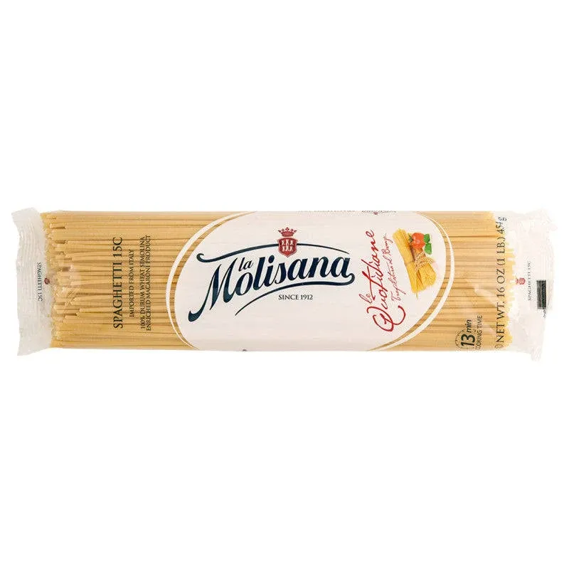 La Molisana Pasta Spaghetti Chitarra 16 oz - Pack of 18