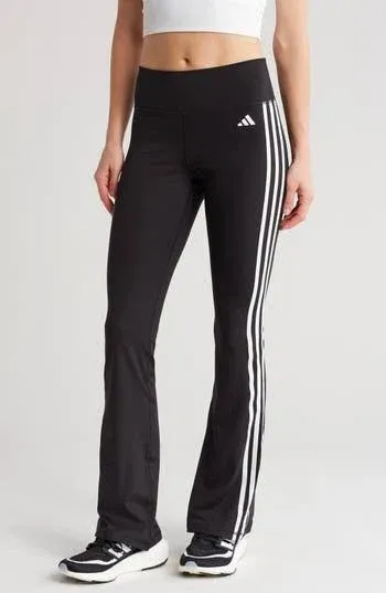 Adidas Women's Training Essentials Flared Leggings, Black / Xs