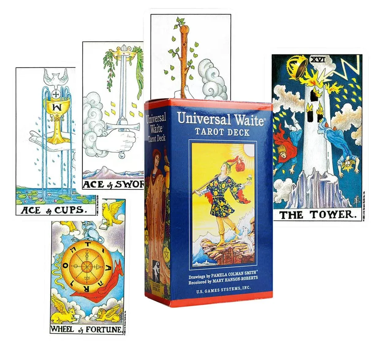 sdlanhuagroup Classic Waite Tarot， Tarot Cards for Beginners and Experts - Ta...