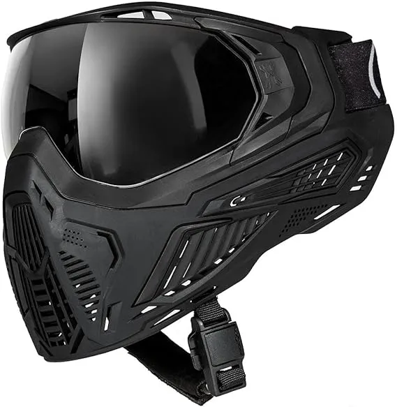 HK Army SLR Face Mask Goggle with Thermal Anti Fog HD Pure Lens System for Paintball and Airsoft