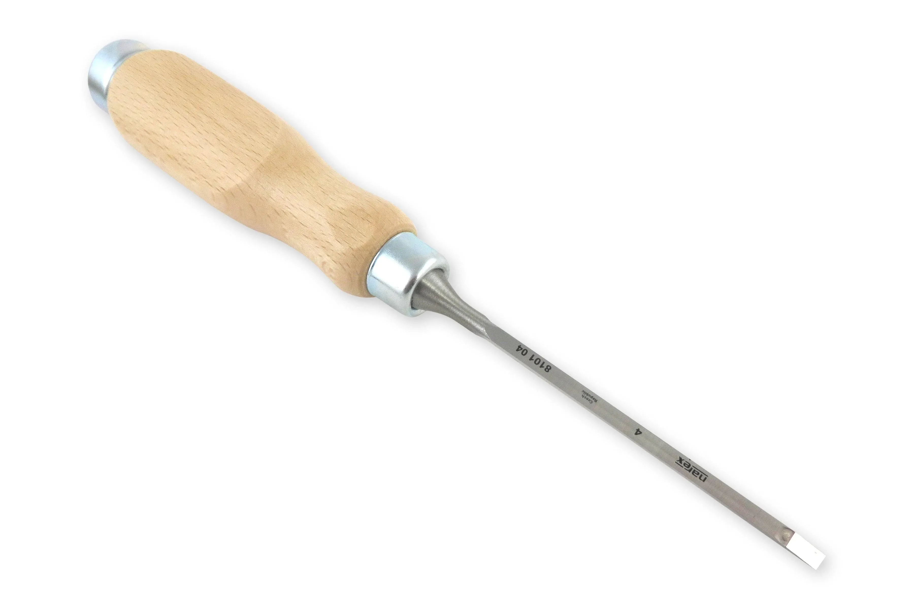 Narex Czech Steel Profi Professional Woodworking Cabinetmakers Chisel with European Beech Wood Handle Sizes from 3 mm to 50 mm (4 mm - 5/32)