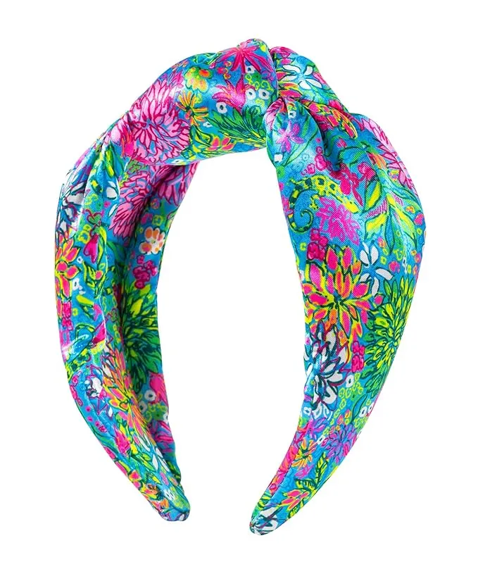 Lilly Pulitzer Wide Knotted Headband- Walking on Sunshine