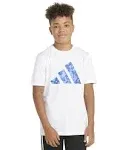 Adidas Pebble Camo Logo SS Tee White