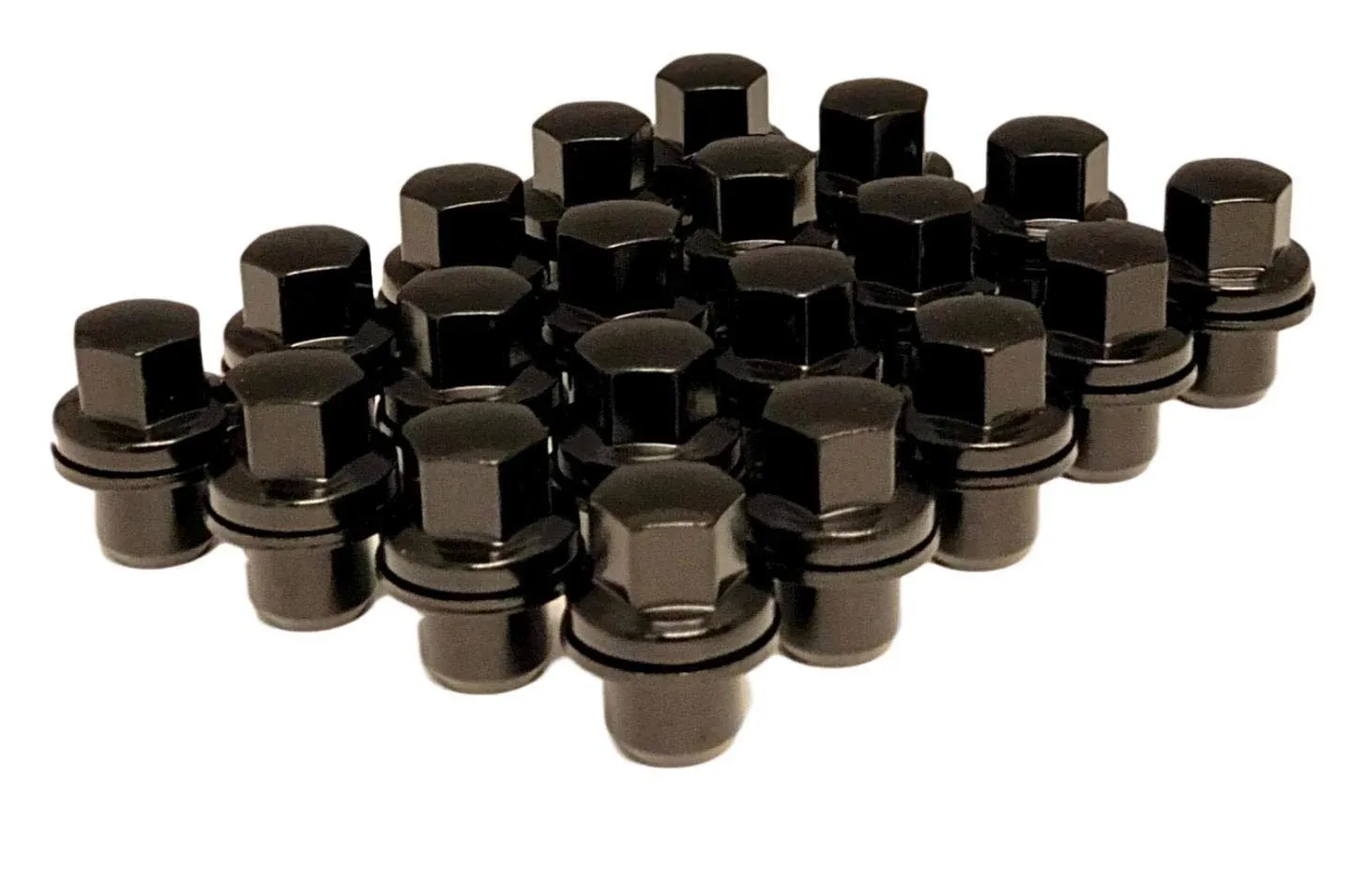 Set of 20 Eisen Performance Black OEM Factory Style Lug Nuts Compatible with Stock Wheels Land Range Rover HSE Sport LR3 LR4