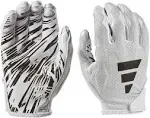 Adidas Adult Freak 6.0 Football Gloves, Men's, Large, White/Black