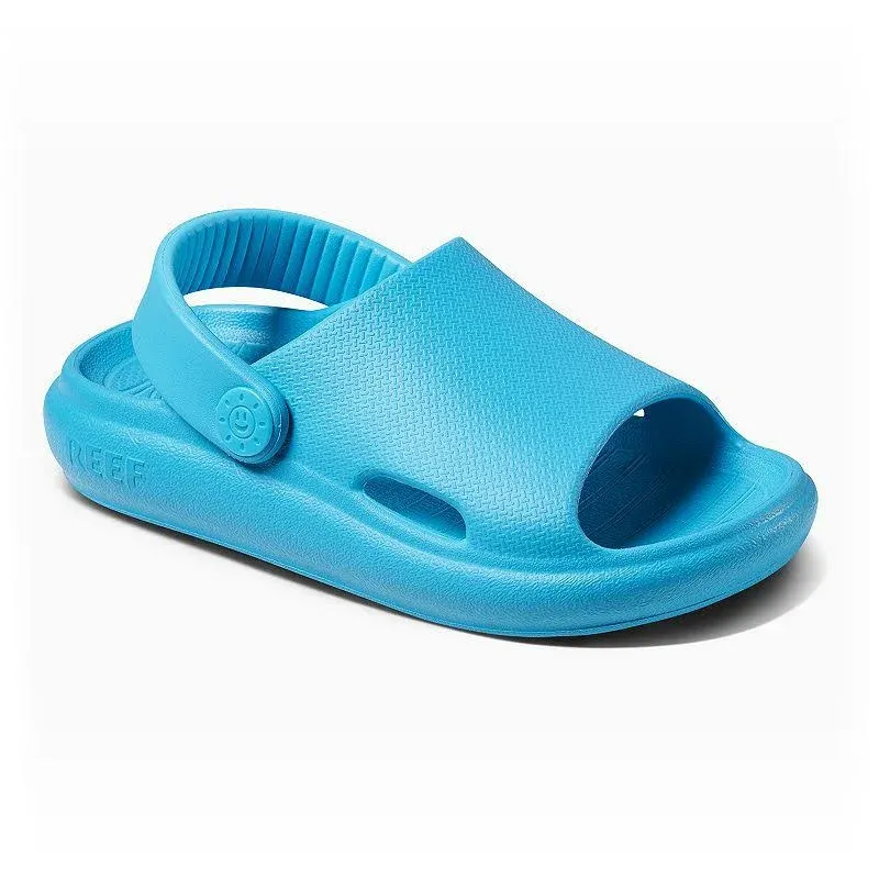 Reef Little Rio Slide Sandal - Scuba Blue | Moment Surf Company