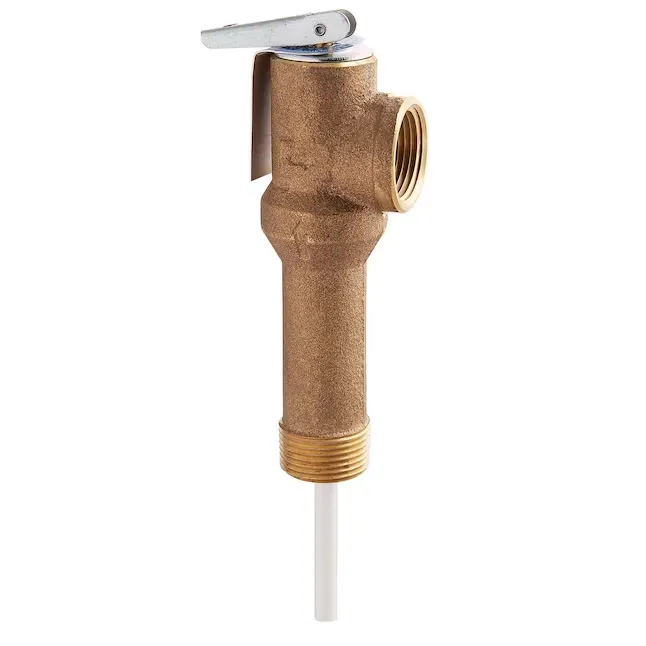 Watts 3/4-in MNPT Brass Temperature and Pressure Relief Valve