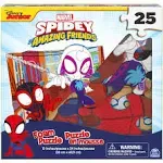 NEW Marvel Spidey &amp; His Amazing Friends Foam Puzzle 25 Piece