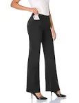 Tapata Womens 28&#039;&#039;/30&#039;&#039;/32&#039;&#039;<wbr/>/34&#039;&#039; Stretchy Bootcut Dress Pants with Pockets