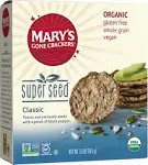 Mary's Gone Crackers Crackers, Classic, Super Seed - 5.5 oz