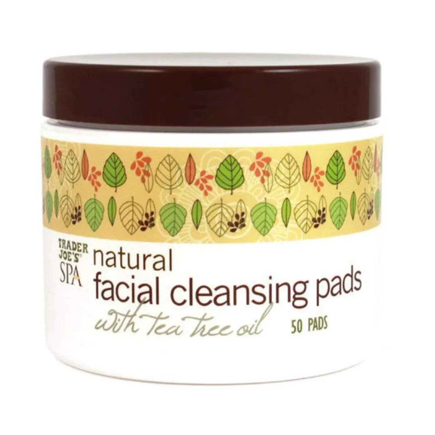 Trader Joe&#039;s, Spa Natural, Facial Cleansing Pads with Tea Tree Oil