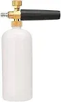 Foseal Snow Foam Lance Jet Wash Pressure Car Washer Foam Cannon 1L Bottle Adjust