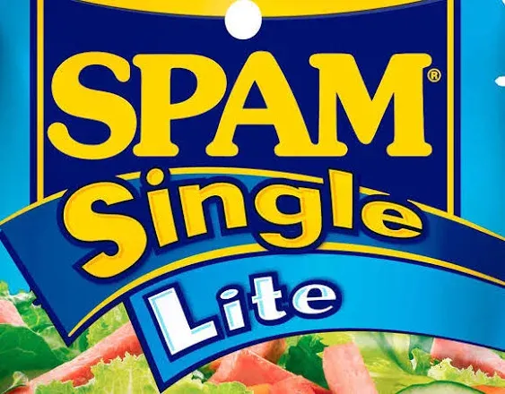 Spam Single Lite, 2.5 Ounce Pouch (Pack of 24)