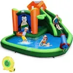 Inflatable Slide Bouncer OP70031 146 x 118 x 75in.