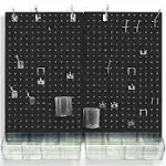 70-Piece Pegboard Organizer Kit (2- 13.5" x 22"), GIFT SHOP