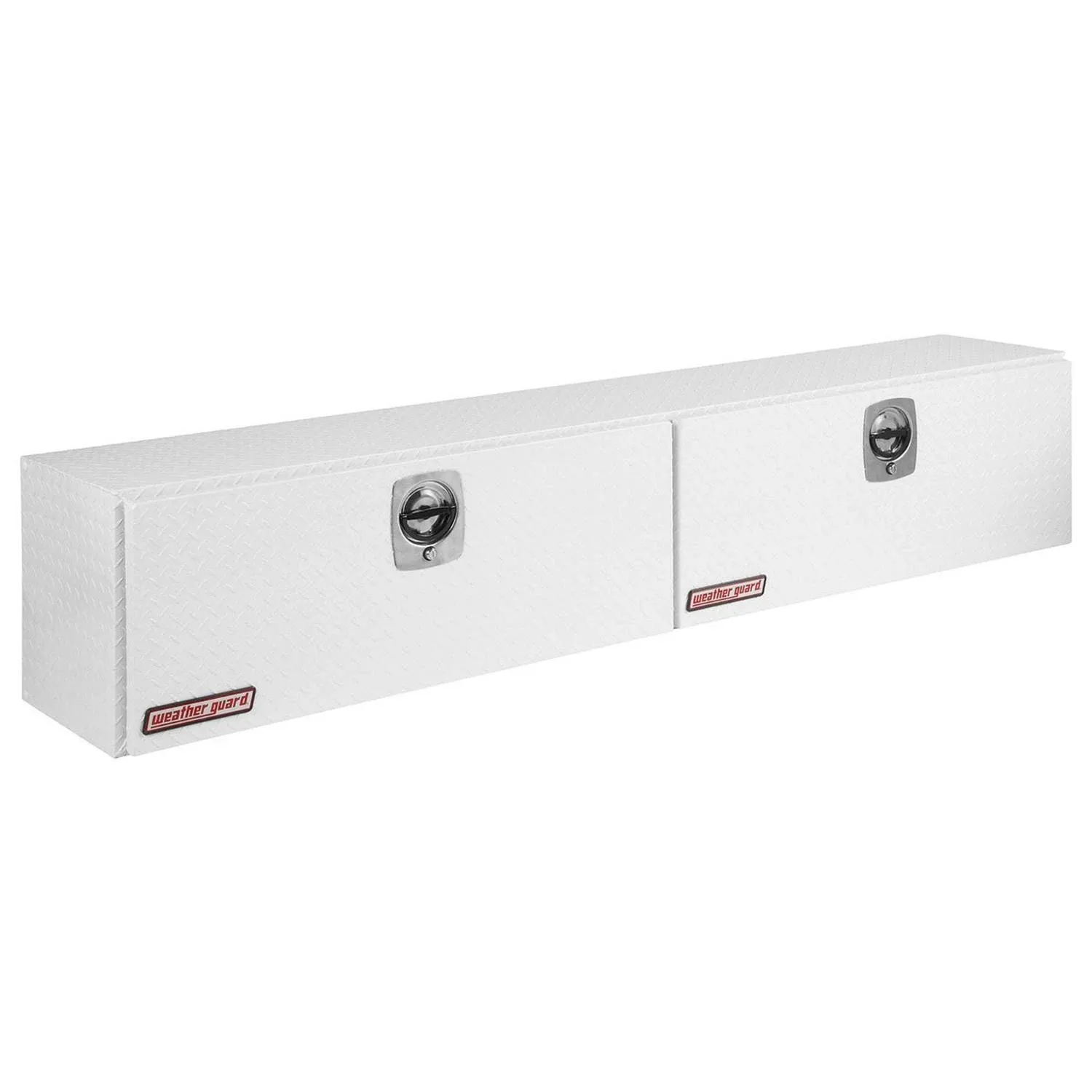 WEATHERGUARD Weather Guard Gloss White Aluminum Super-Side Tool Box